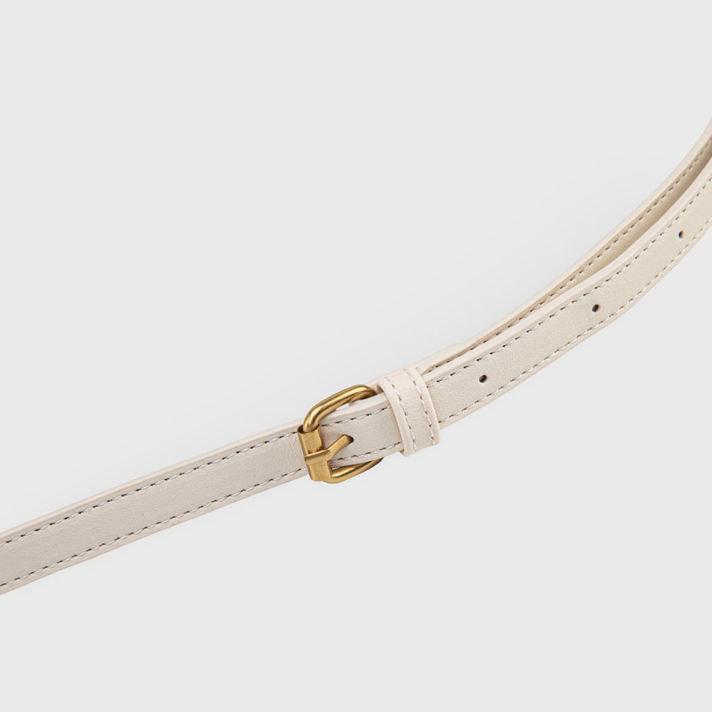 Sac à épaule vintage Ciara – Sac à main en cuir crème