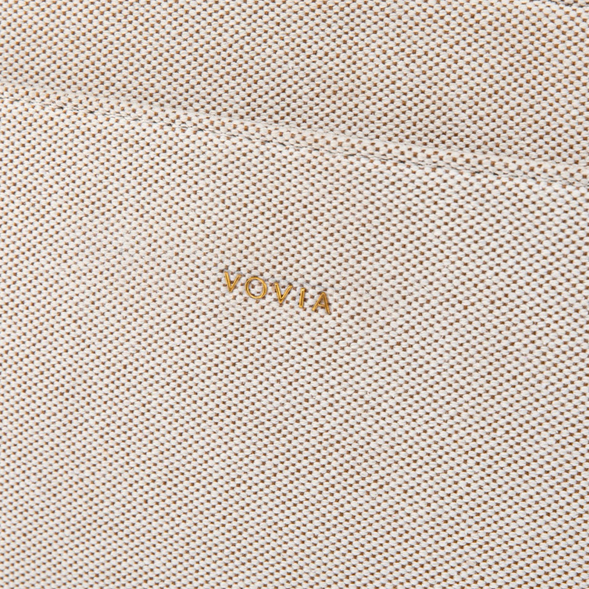 Sac à main Ciara Essential à poignée supérieure – Toile beige et cuir noir