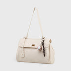 Sac à épaule vintage Ciara – Sac à main en cuir crème