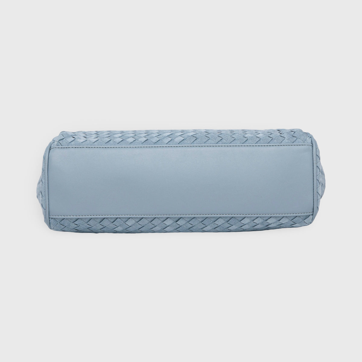 Sac tissé vintage Ciara – Daim bleu clair