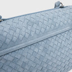 Sac tissé vintage Ciara – Daim bleu clair