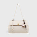 Sac à épaule vintage Ciara – Sac à main en cuir crème