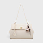 Sac à épaule vintage Ciara – Sac à main en cuir crème