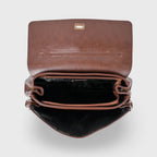 Sac à bandoulière vintage Ciara – Sac à main en cuir marron