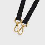 Sac à bandoulière tissé édition limitée Ciara Vintage – Sac à main en cuir noir