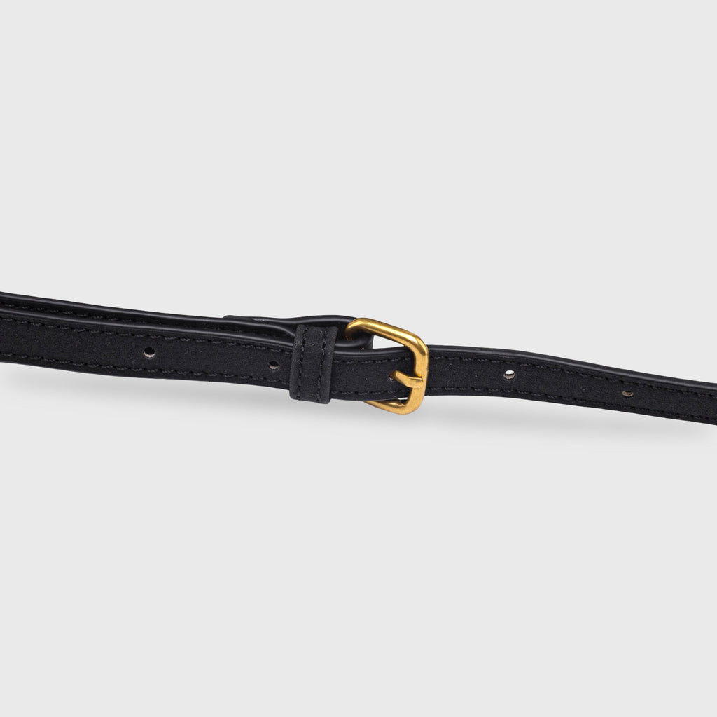 Sac à bandoulière tissé édition limitée Ciara Vintage – Sac à main en cuir noir