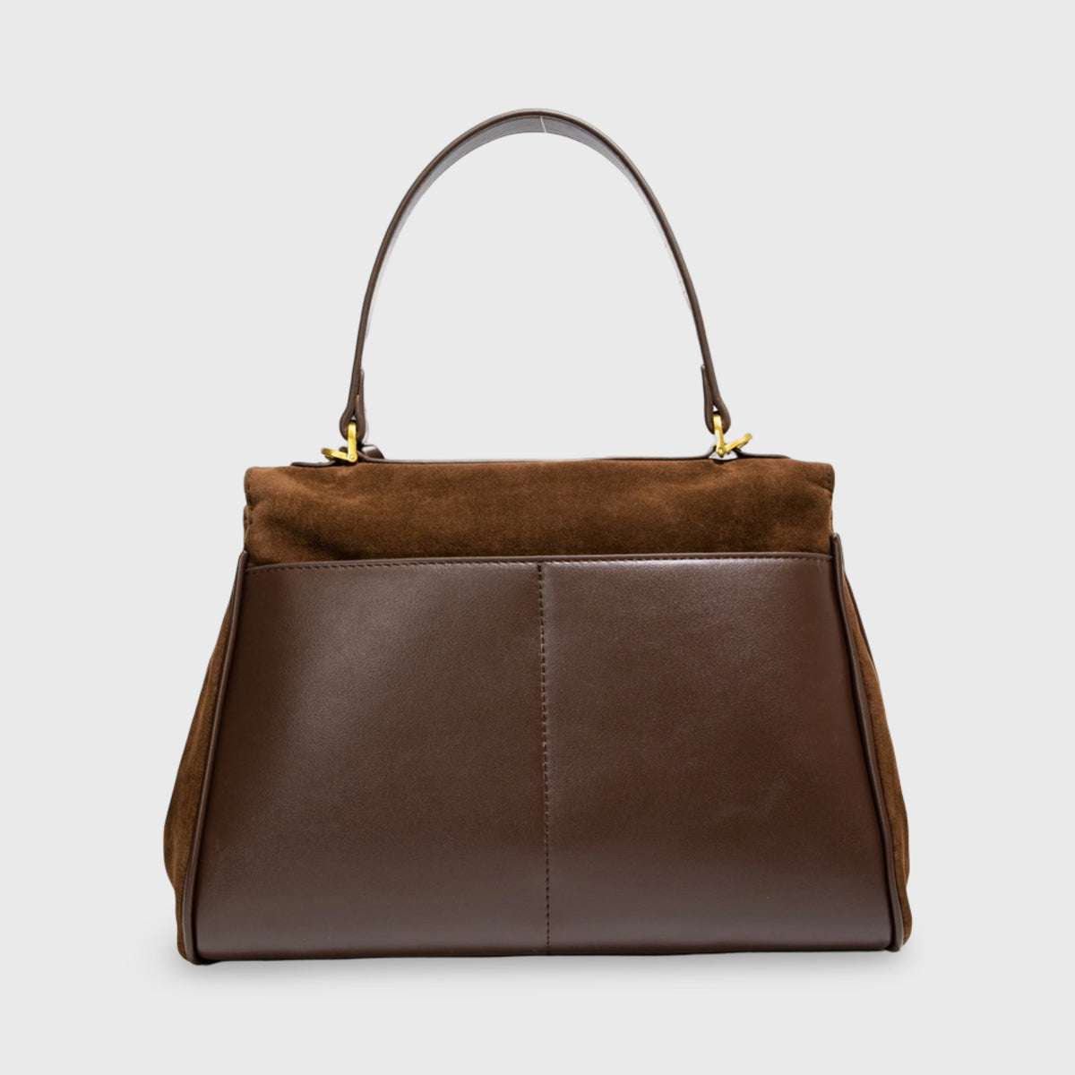 Sac à main Ciara en daim – Sac porté épaule en daim marron
