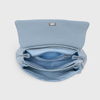 Sac tissé vintage Ciara – Daim bleu clair