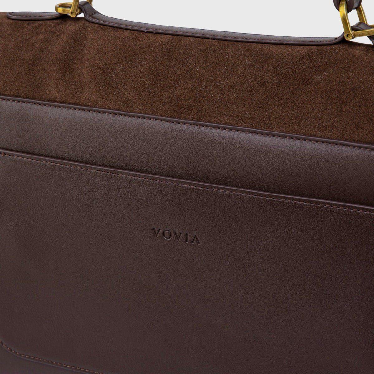 Sac à main Ciara Essential – Sac à main en daim marron chocolat