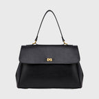 Sac à main Ciara avec poignée – Sac à main en cuir noir