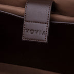 Sac à main Ciara Essential – Sac à main en daim marron chocolat