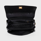 Sac à bandoulière vintage Ciara – Sac à main en cuir noir
