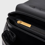 Sac à bandoulière vintage Ciara – Sac à main en cuir noir