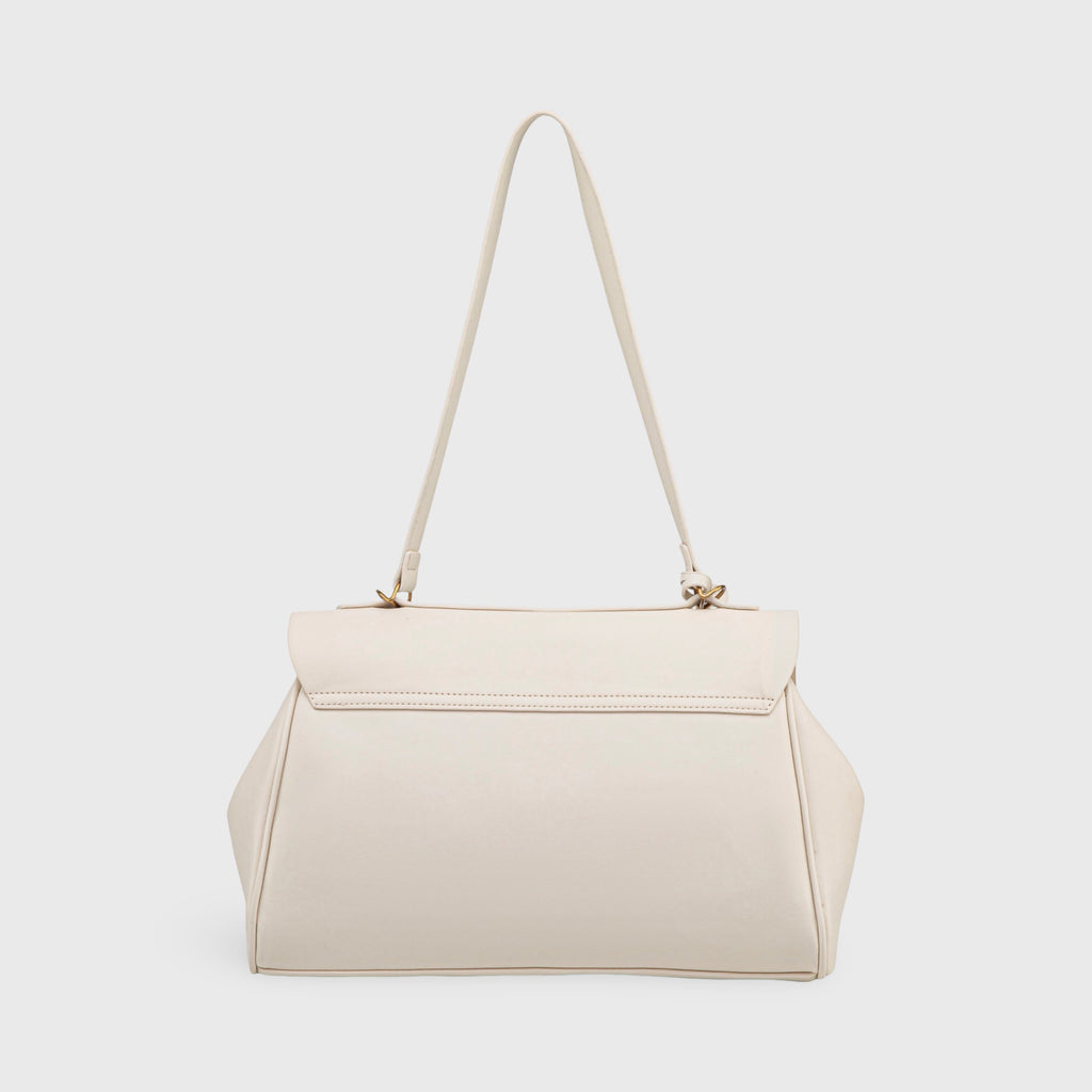 Sac à épaule vintage Ciara – Sac à main en cuir crème