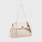 Sac à épaule vintage Ciara – Sac à main en cuir crème