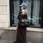Sac à bandoulière vintage Ciara – Sac à main en cuir noir